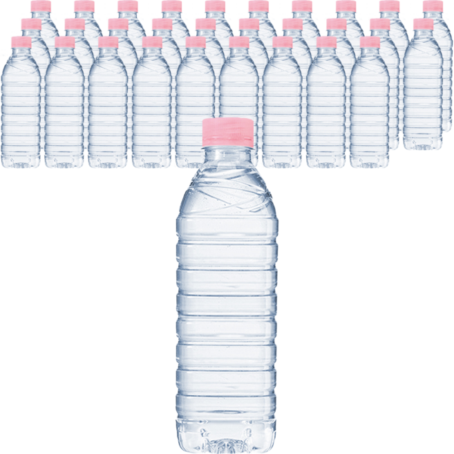 CRYSTAL 생수 무라벨, 500ml, 40개