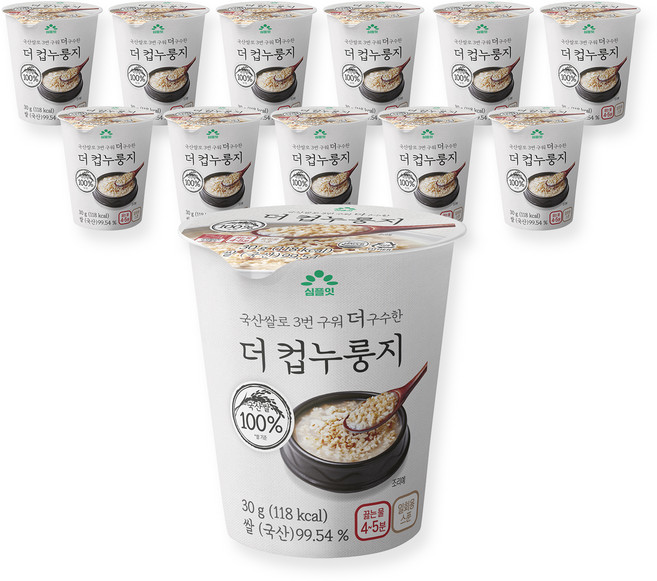SIMPLEAT The Cup 鍋巴, 30g, 12個