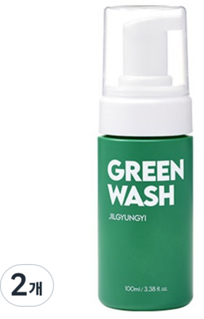 JilGyungYi 質更益 Green Moss 益生菌香水泡沫女性私密處清潔液, 100ml, 2個