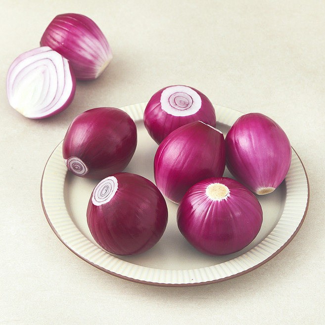 국내산 자색 깐양파, 1kg(소), 1개