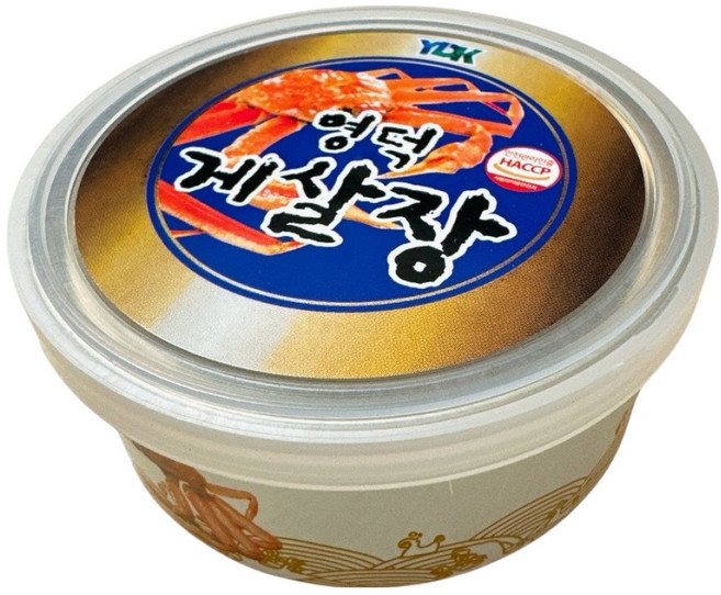 YDK 即食蟹肉蟹膏 藍盒, 1個, 90g