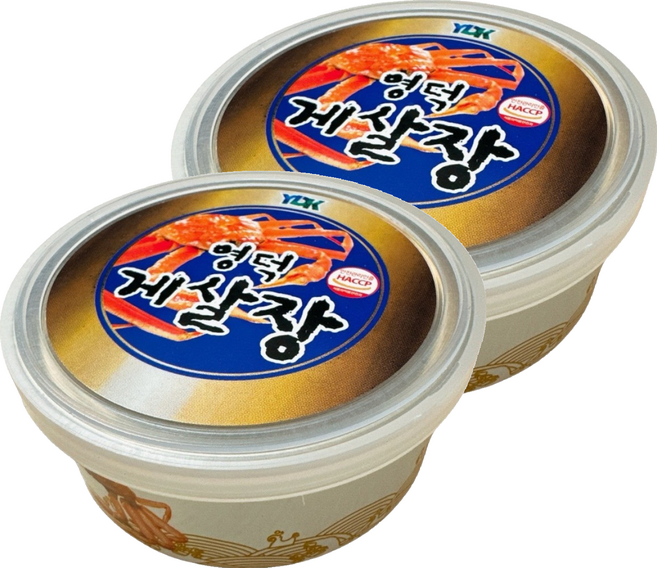 YDK 即食蟹肉蟹膏 藍盒, 2個, 90g