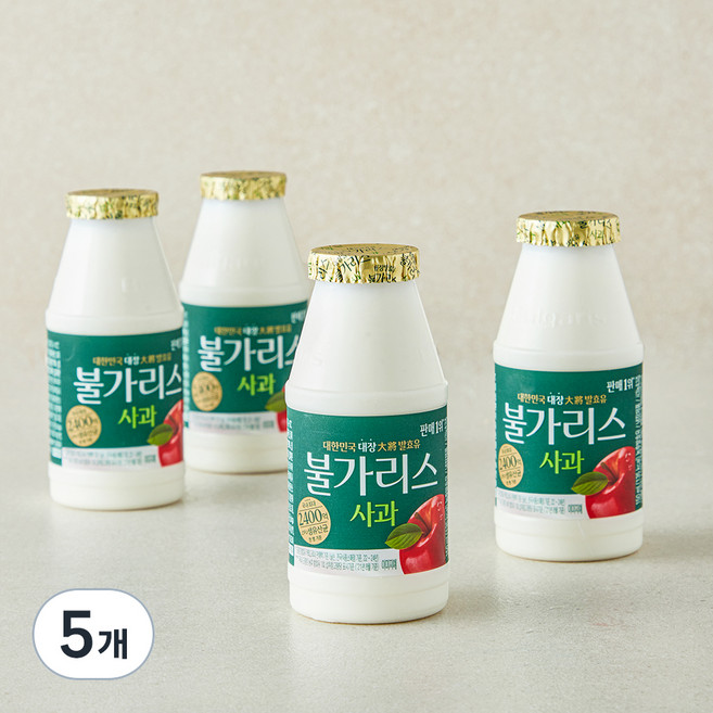 남양유업 불가리스 사과 요구르트, 150ml, 4개입, 5개