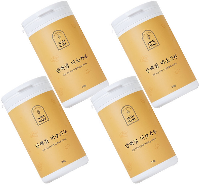 MOMMAKE 蛋白質米粉, 500g, 4個