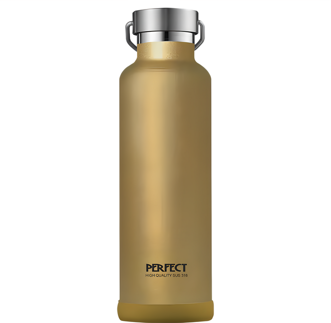 PLUS PERFECT 理想 極緻316真空保溫杯, 香檳金, 750ml, 1個