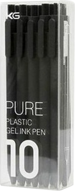 KaCO Pure軟質中性筆 0.5mm, 黑色, 1盒