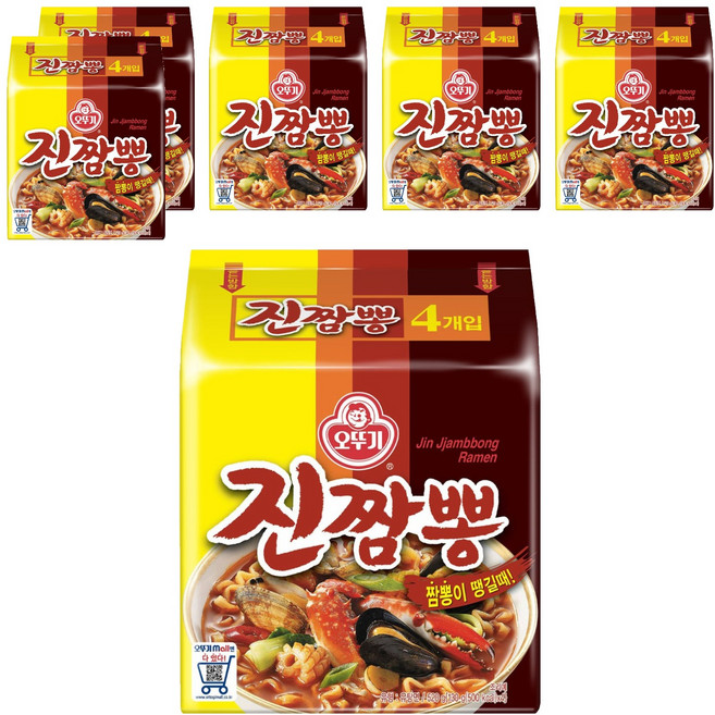 오뚜기 진짬뽕 130g, 24개