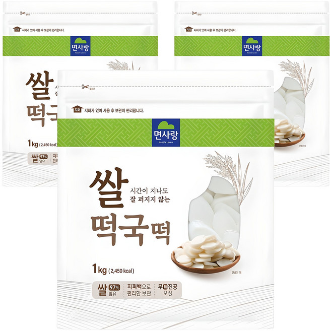 Noodle Lovers 切片年糕, 1kg, 3個