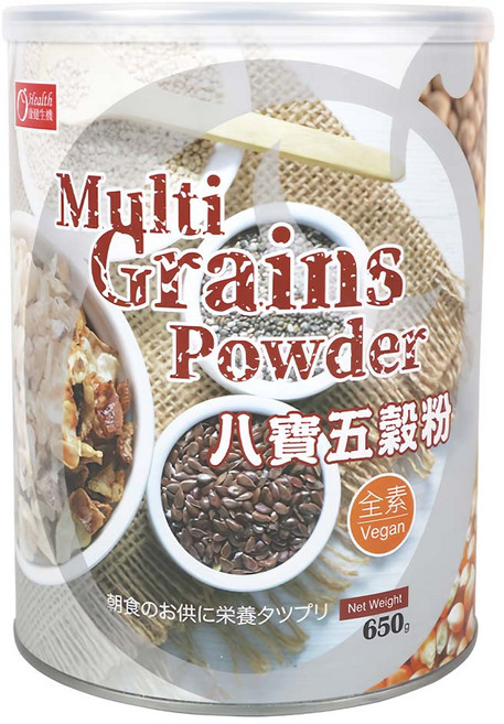 康健生機 八寶五穀粉 650g, 1罐