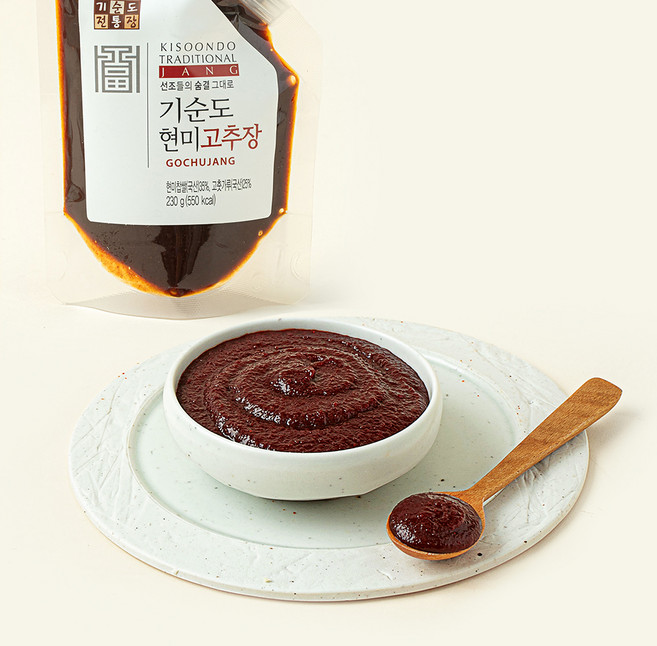 기순도전통장 현미 고추장, 230g, 1개