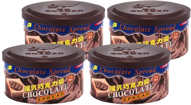 FUFANN 福汎 巧克力醬, 200g, 4罐