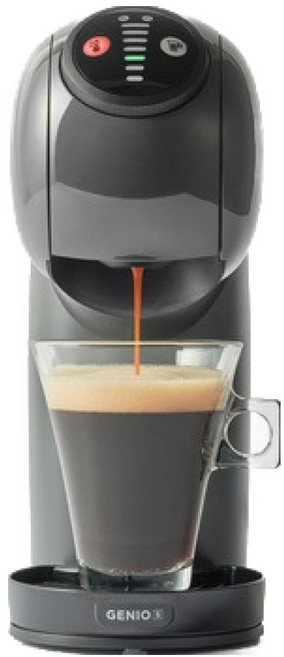 돌체구스토 지니오S 베이직 캡슐 커피머신, 9784, 그라파이트