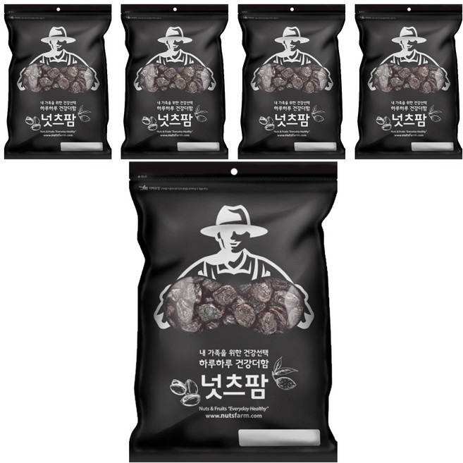 NUTS FARM 去籽李子乾, 400g, 5包