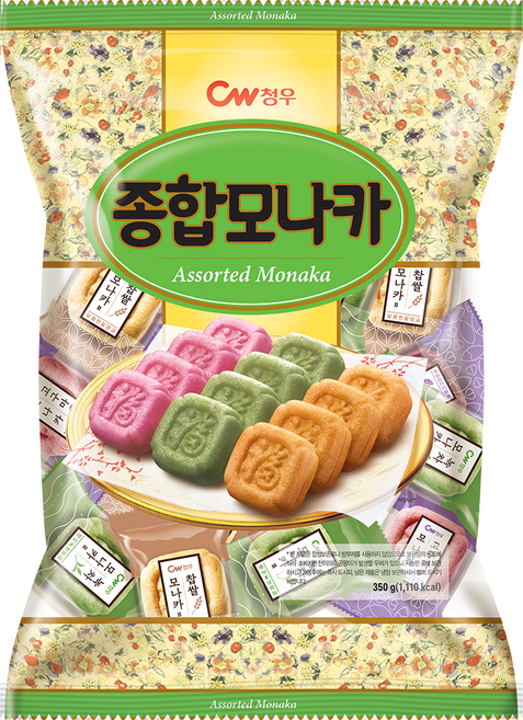 청우식품 종합모나카, 350g, 1개