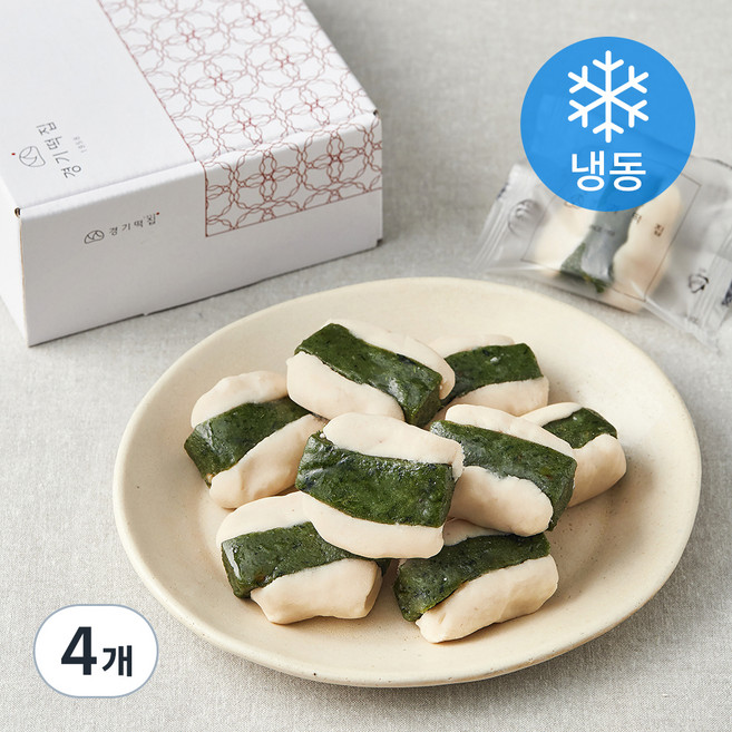 경기떡집 쑥이티떡 (냉동), 30g, 10개입, 4박스