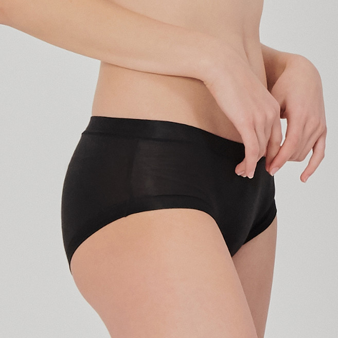 마른파이브 여성용 통기성 모달 방수 위생팬티 3p