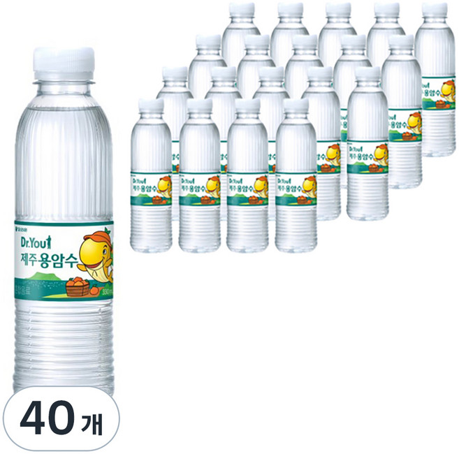 오리온제주용암수, 330ml, 40개