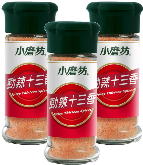 小磨坊 勁辣十三香, 30g, 3瓶