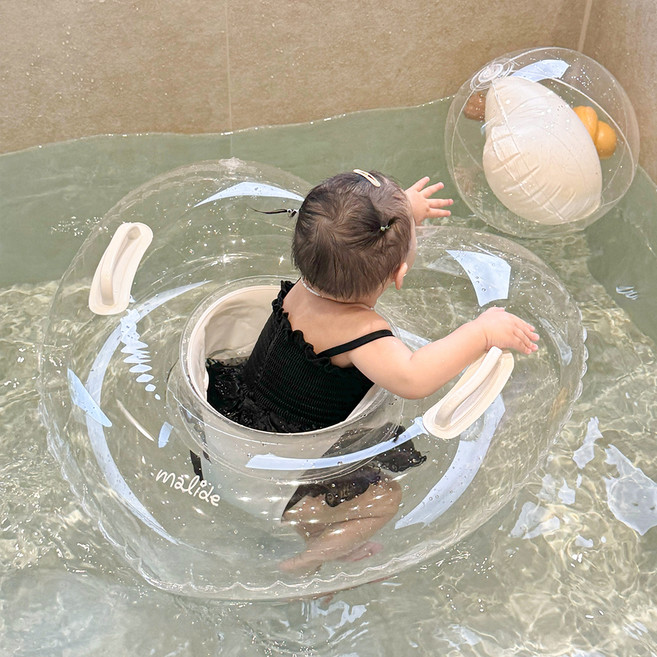 마이리틀데이지 유아용 러비 튜브, 투명, 1개