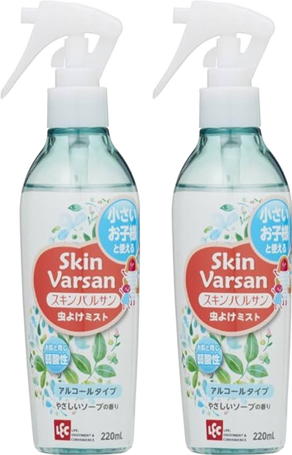 Varsan 長效防蚊液, 2瓶, 220ml