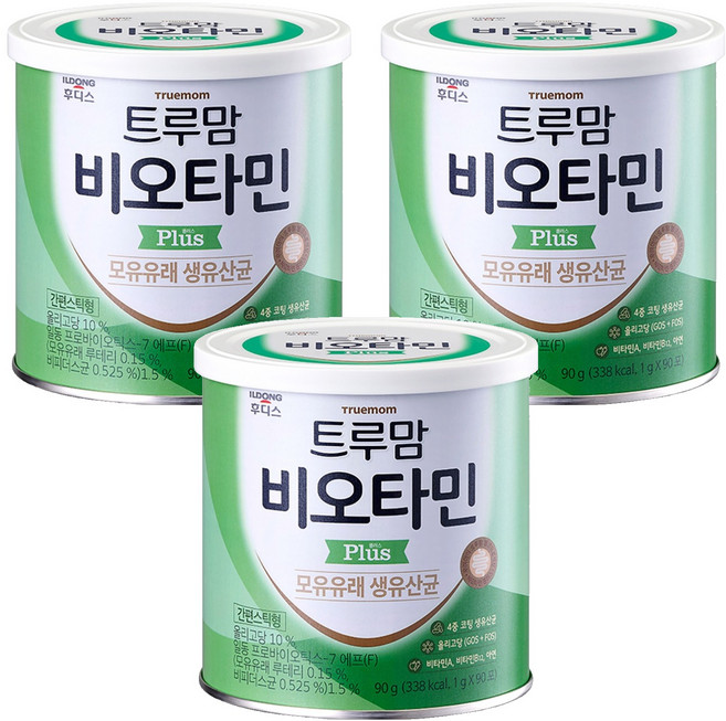트루맘 비오타민 플러스, 90g, 3개