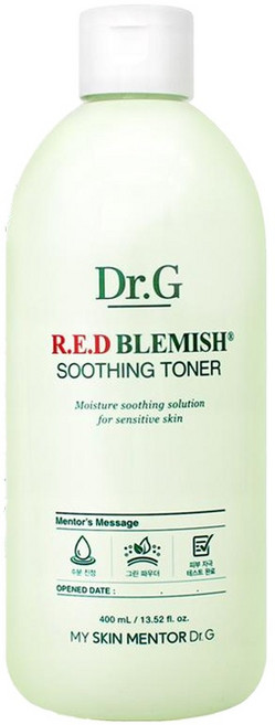 Dr.G 舒膚化妝水, 400ml, 1瓶