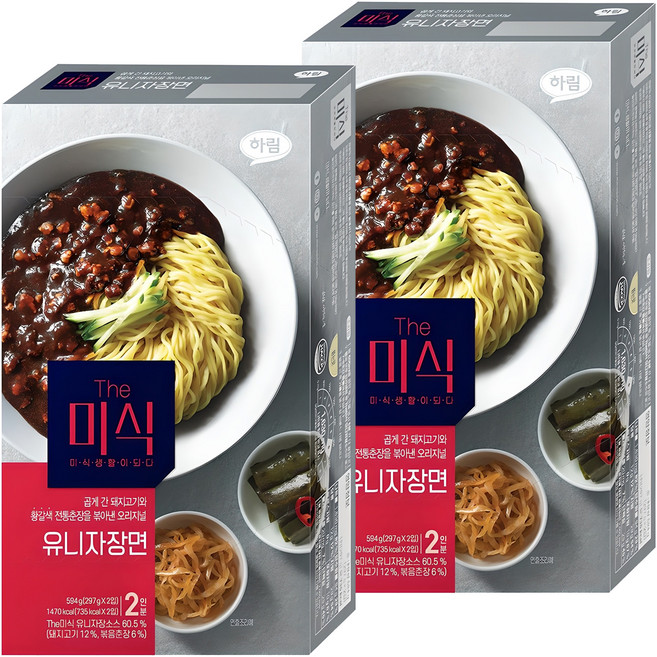 더미식 유니자장면 297g, 4개