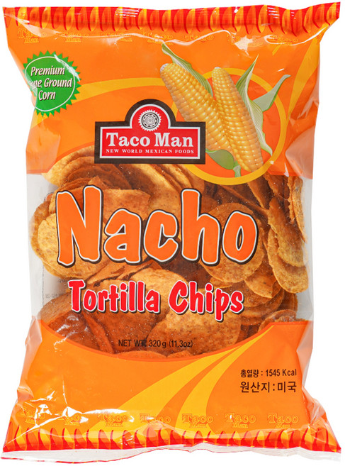 타코맨 나쵸 토틸라칩, 320g, 1개