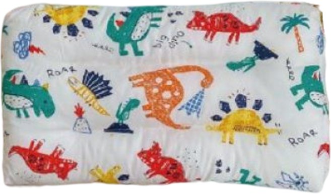 100%棉珍珠絨安撫兒童水洗枕 30 x 50cm 恐龍派對 1入
