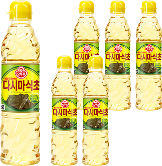 오뚜기 다시마식초, 500ml, 6개