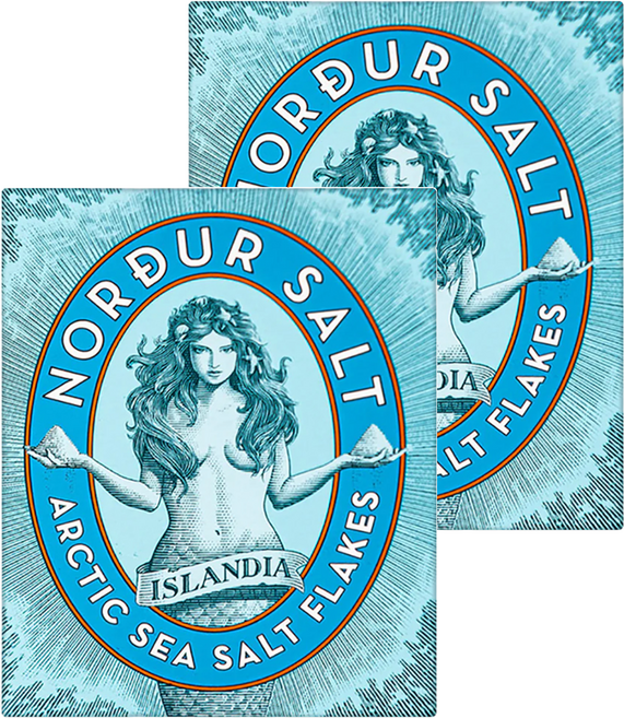 NORDUR 冰島女神 海鹽 原味, 125g, 2盒