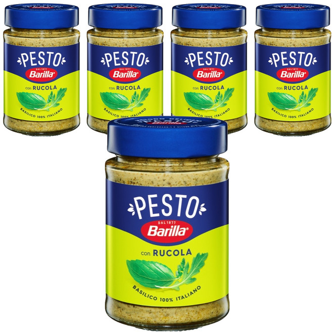 Barilla 百味來 羅勒奧勒岡青醬, 190g, 5個