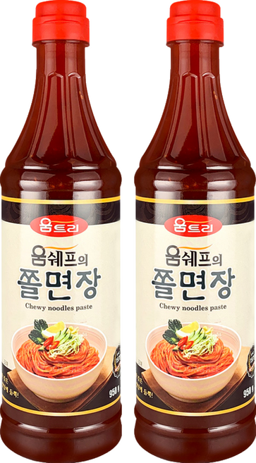 움트리 움쉐프의 쫄면장, 950g, 2개