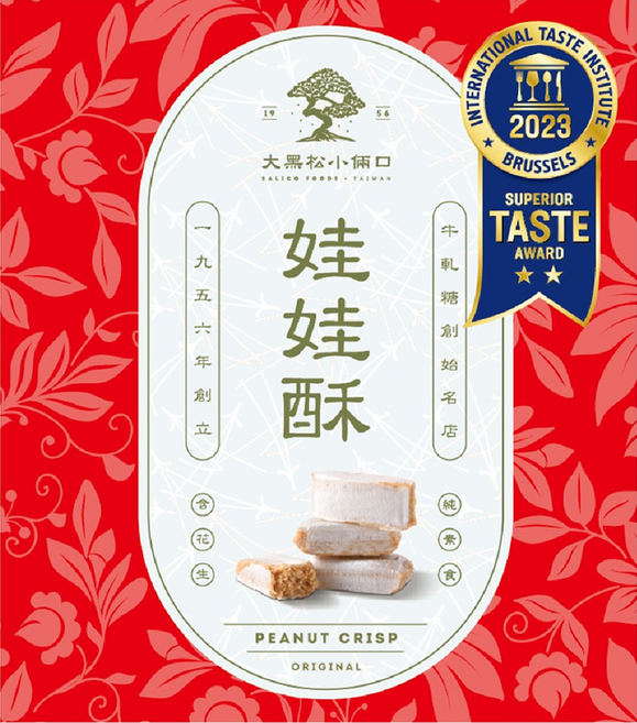 SALICO FOODS 大黑松小倆口 嚴選娃娃酥禮盒, 1個, 100g
