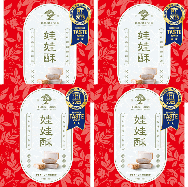 SALICO FOODS 大黑松小倆口 嚴選娃娃酥禮盒, 4個, 100g