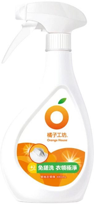 Orange House 橘子工坊 領袖衣領精, 480ml, 1瓶