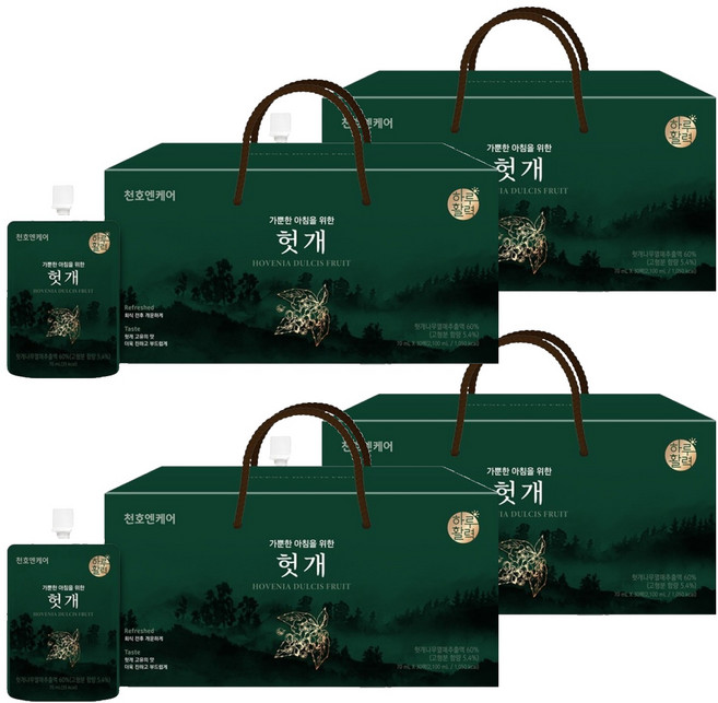 하루활력 가뿐한 아침을 위한 헛개즙, 2.1L, 4개