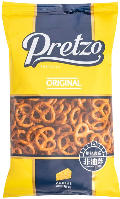 不囉嗦 起司風味 蝴蝶餅, 125g, 1包