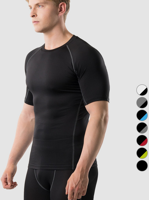 ARMEDES 男款內搭衣 底層衣 壓縮機能 Techfit 運動服 短袖涼感T恤 AR-58