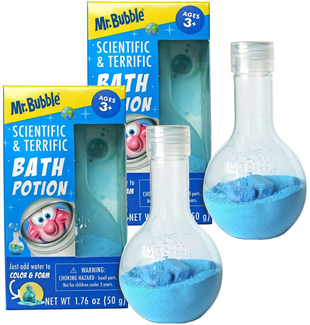 미스터버블 바스 포션 목욕놀이 블루 입욕제, 50g, 2개