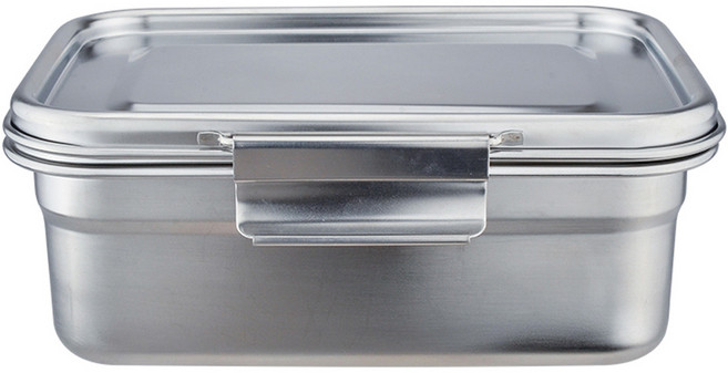 PLUS PERFECT 理想 極緻316不銹鋼保鮮盒, 不鏽鋼 銀色, 1個