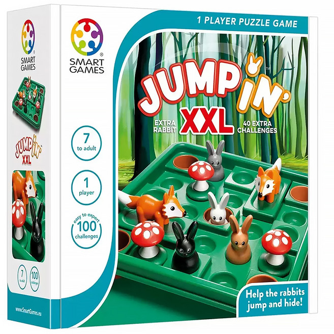 SMART GAMES XXL 跳跳小兔 7歲以上, 1盒