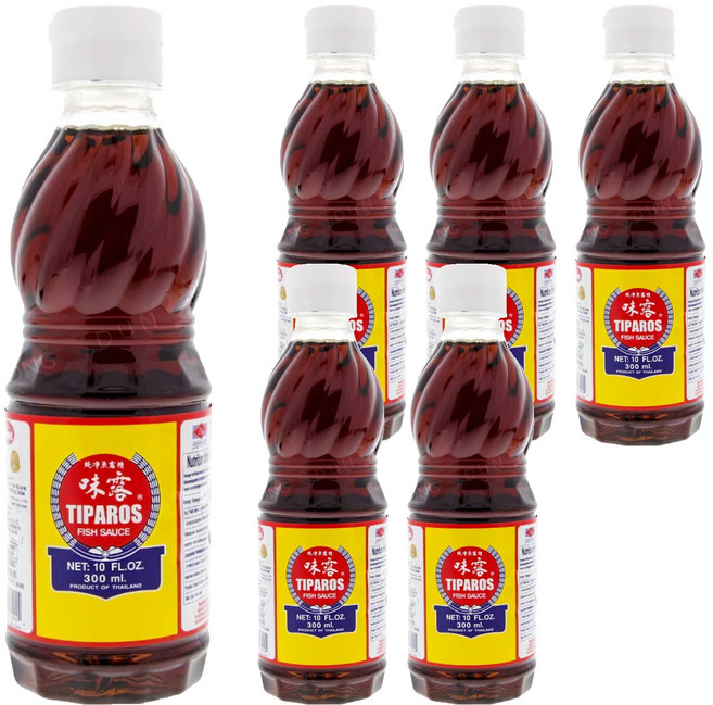 TIPAROS 味露 魚露, 300ml, 6瓶