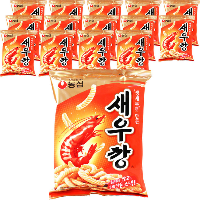 새우깡, 90g, 15개