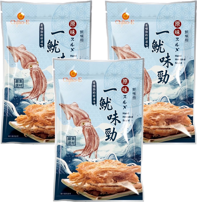 Chiao-E 巧益 一魷味勁 手撕魷魚