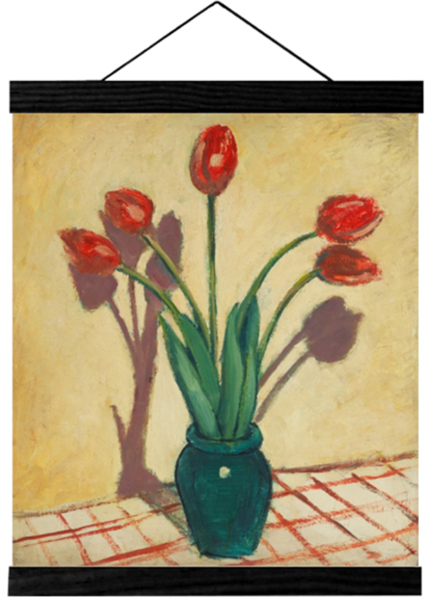 HANEE KUNNELL 木製海報掛軸, 黑色(深顏色), 1個