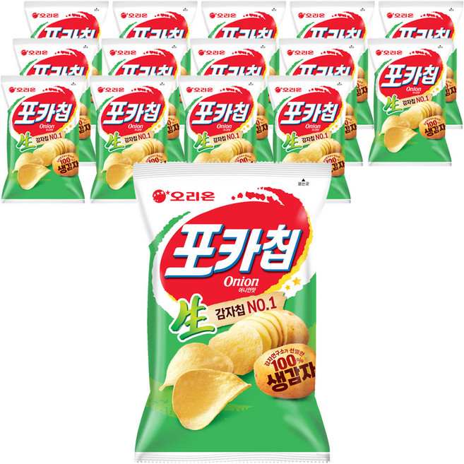 好麗友 波卡洋蔥口味, 66g, 15個