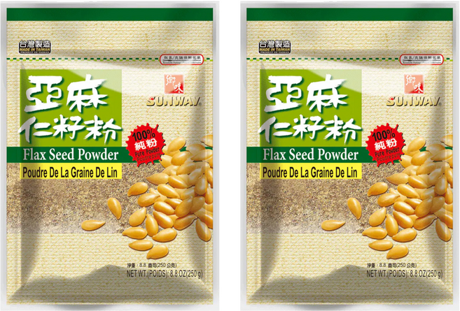 SUNWAY 鄉味 亞麻仁籽粉, 250g, 2包