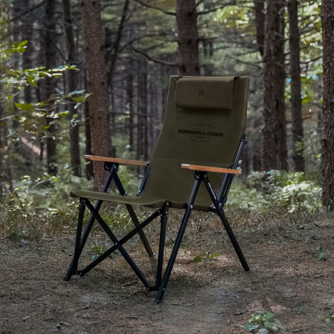 카즈미 다운힐 체어, 올리브카키, 1개