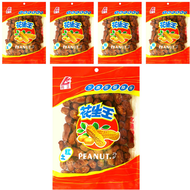同正 紅土花生王 200g, 5包